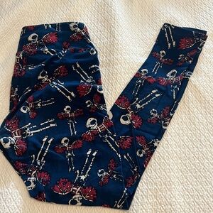 LuLaRoe OS Skeleton Leggings
